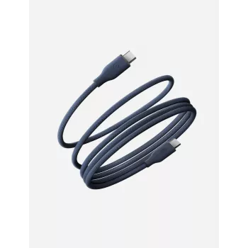 ENERGEA Helix 60 USB-C į USB-C magnetinis laidas 480Mbps 60W 1,5m mėlynas