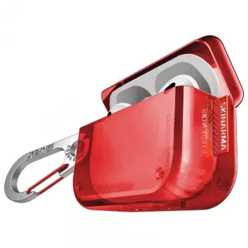 SKINARMA Saido Protective Case for AirPods Pro 2nd Generation - Red