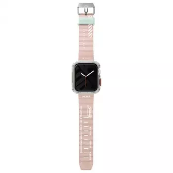 Skinarma Shokku Apple Watch Strap 45/44/42mm Light Pink