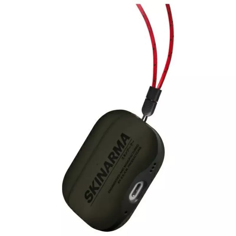Skinarma Spunk Dėklas, skirtas AirPods Pro 2nd Generation – Pewter Green
