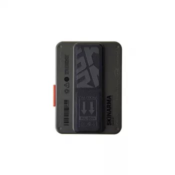 Skinarma Mirage Spunk Wallet Magnetic Grip Stand Green