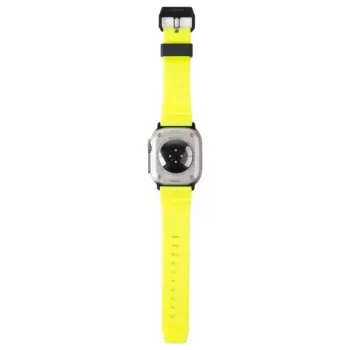 SKINARMA Shokku Apple Watch Strap 49/45/44mm Electric Yellow