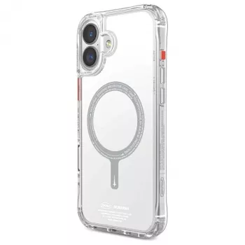 SKINARMA Saido Dėklas, skirtas iPhone 16 Plus 6,7 colio, su magnetiniu įkrovimu, permatomas