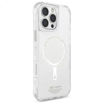Skinarma Saido iPhone 16 Pro 6.3 colio magnetinis įkrovimo dėklas Žalias (Niteglow)