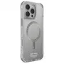 Skinarma Saido Dėklas, skirtas iPhone 16 Pro 6,3 colio, su magnetiniu įkrovimu, titano spalvos