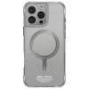 Skinarma Saido Dėklas, skirtas iPhone 16 Pro 6,3 colio, su magnetiniu įkrovimu, titano spalvos