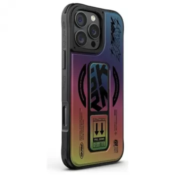 SKINARMA Kira Kobai iPhone 16 Pro 6.3 colio magnetinis laikiklis su stovu holograma
