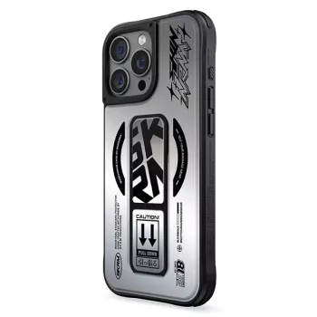 SKINARMA Kira Kobai iPhone 16 Pro 6.3 col. Dėklas su Magnetiniu Laikikliu-Stovu Chromuotas