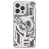 SKINARMA Ekho Magnetic Charging Case, skirta Apple iPhone 16 Pro Max 6.9 col., permatoma / skaidri