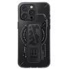 Skinarma Helio Dėklas, skirtas iPhone 16 Pro Max 6,9 colio, su magnetiniu įkrovimu ir rankenos stovu, juodas