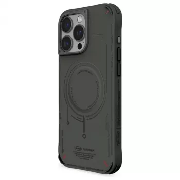 Skinarma Mecha Dėklas, skirtas iPhone 16 Pro 6,3 colio, su magnetiniu įkrovimu, alyvuogių spalvos