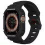 Skinarma Mecha 2in1 Apsauginis Dėklas ir Dirželis Apple Watch Ultra 49mm – Juodas