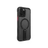 Skinarma Helix for iPhone 16 Pro Magnetic Charging 360 Rotating Stand Case Black
