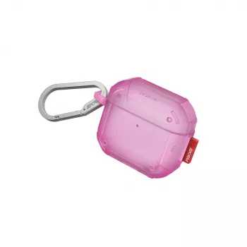Skinarma Mecha CE Protective Case for Apple AirPods 4, Fuchsia