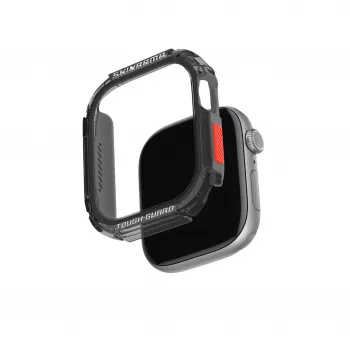 SKINARMA Atom Protective Bumper Case for Apple Watch 46mm - Smoky