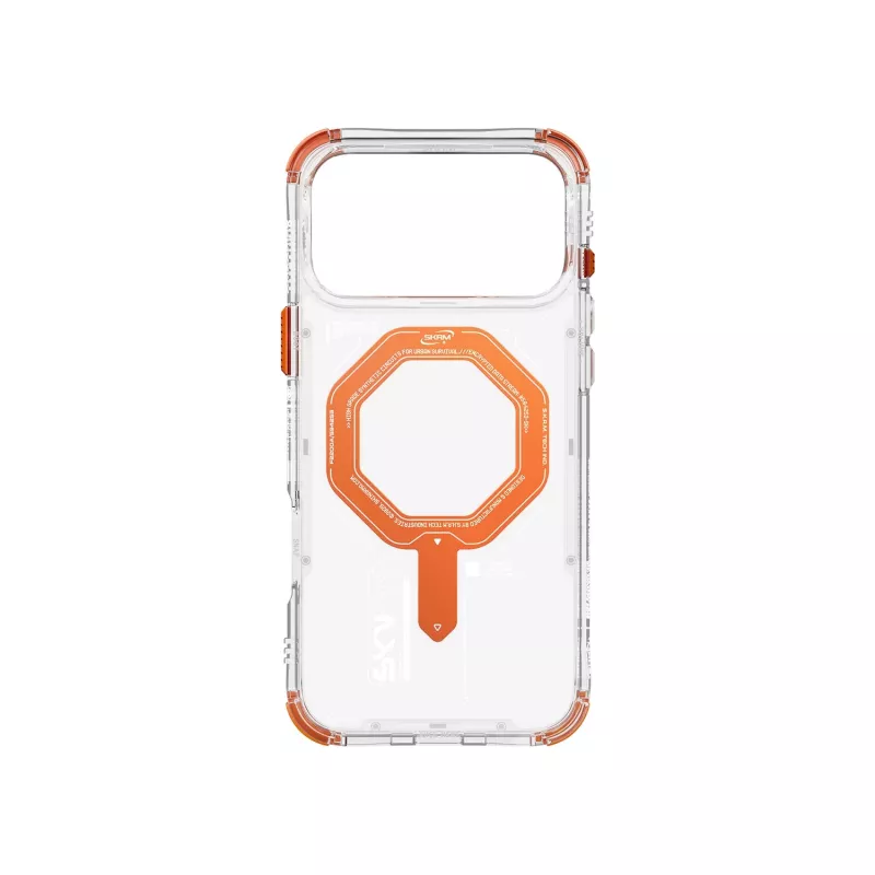 Skinarma Magma Magnetinis Dėklas, skirtas Apple iPhone 17 Pro – Oranžinis