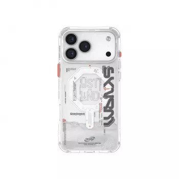Skinarma Sonix Dėklas, skirtas Apple iPhone 17 Pro, su magnetiniu įkrovimu, permatomas