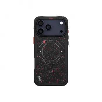 Skinarma Vektor Case, skirta iPhone 17 Pro, magnetinis įkrovimas, juoda