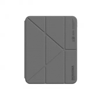 Skinarma Zeta Folio Case for iPad 11 (A16, 2025) / iPad 10.9-inch (10th Gen, 2022) - Grey