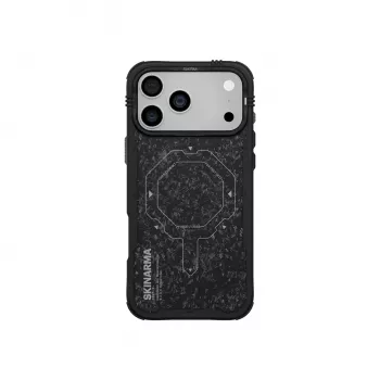 Skinarma Vektor MagSafe Dėklas, skirtas iPhone 17 Pro, Onyx Black