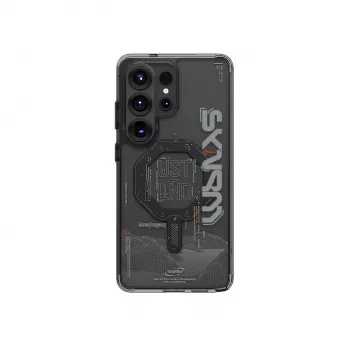 Skinarma Sonix Back Cover, skirta Samsung Galaxy S26 Ultra, juoda