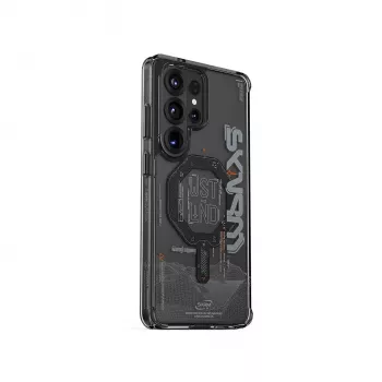 Skinarma Sonix Back Cover, skirta Samsung Galaxy S26 Ultra, juoda