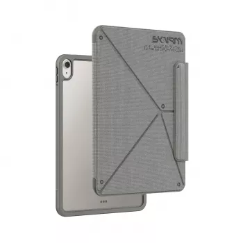 Skinarma Trilon Folio Case, skirta iPad Air 11 colių (M2, 2024) / iPad Pro 11 colių (M4, 2024) – pilka