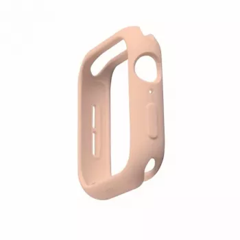 UNIQ Lino Apple Watch dėklas, skirtas Series 4/5/6/SE/SE3 44mm - Blush Pink