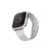 UNIQ Valencia Case Apple Watch Series 4/5/6/SE/SE3 40mm – titano sidabras