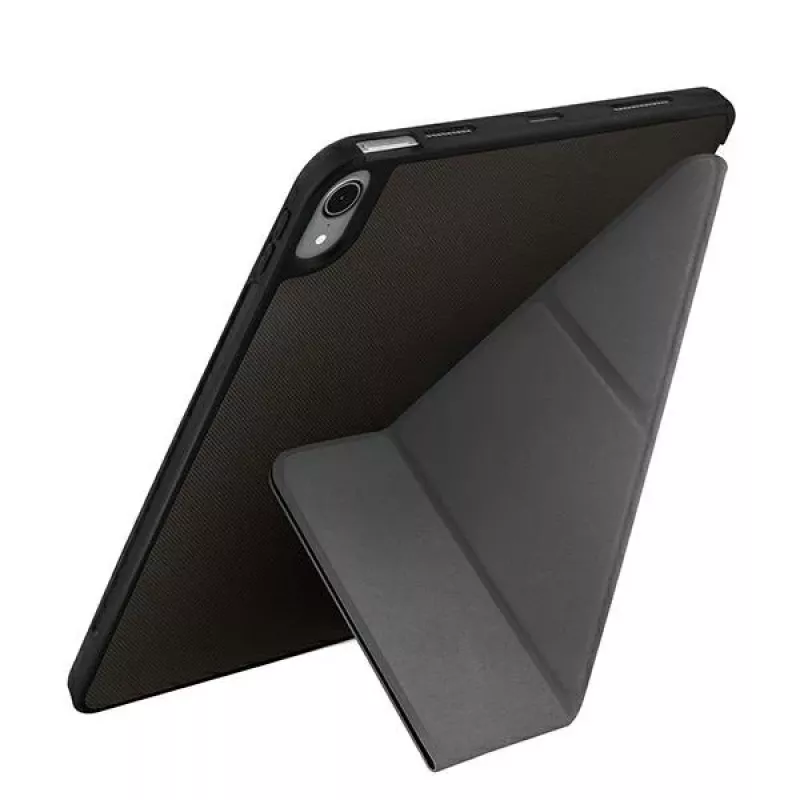 UNIQ Transforma Rigor Folio Case, iPad Air 10.9 inch (4th/5th Gen), anglies pilka su antimikrobine danga