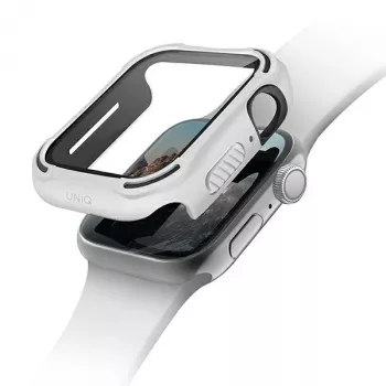 UNIQ Torres dėklas, skirtas Apple Watch Series 4/5/6/SE/SE3 40mm - balandžių baltumo