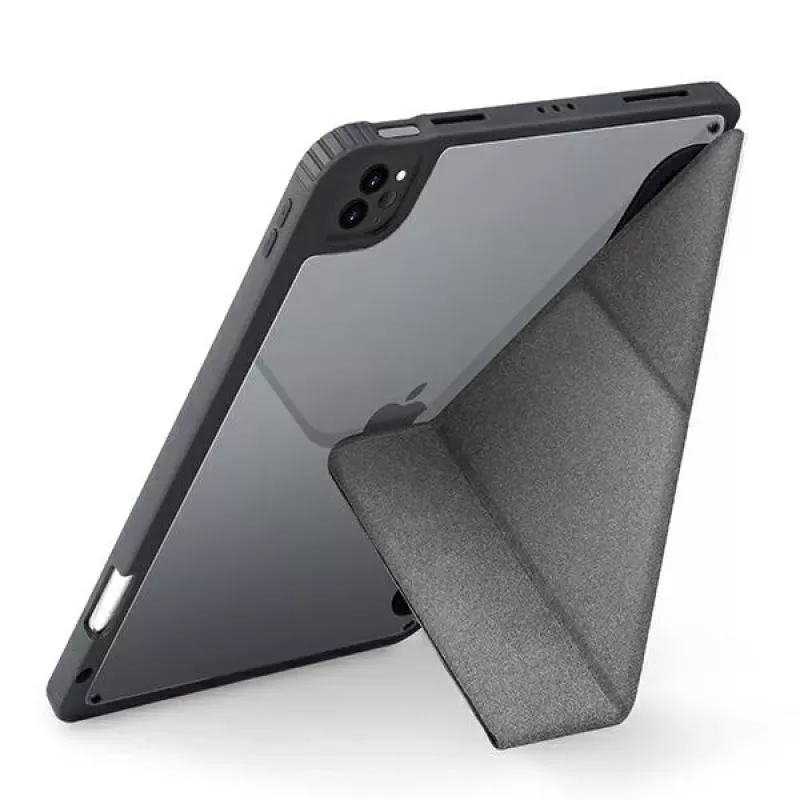 UNIQ Moven Folio Case iPad 10.2 (2021/2020/2019) – anglies pilka