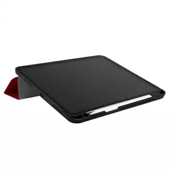 UNIQ Transforma Folio Case, skirta iPad Pro 11 inch (2021/2020) ir iPad Air 10,9 inch (2022/2020), su antimikrobine apsauga, koralų raudona