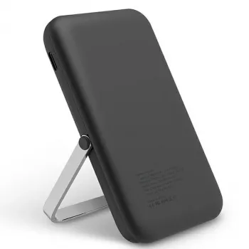 UNIQ Powerbank Hoveo 5000mAh USB-C 20W PD Fast Charge Wireless Magnetic Charcoal Grey