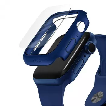 UNIQ Nautic Protective Case for Apple Watch Series 4/5/6/SE/SE3 40mm Blue