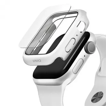UNIQ Nautic Protective Case for Apple Watch Series 4/5/6/SE/SE3 44mm White