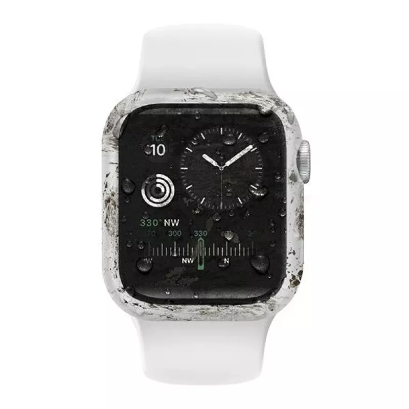 UNIQ Nautic Protective Case for Apple Watch Series 4/5/6/SE/SE3 44mm White