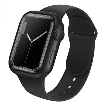 UNIQ Legion Watch Case, skirtas Apple Watch Series 7/8/9 41mm, juodas