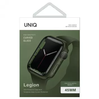 UNIQ Legion Protective Case Apple Watch Series 7/8/9 45mm – Žalia
