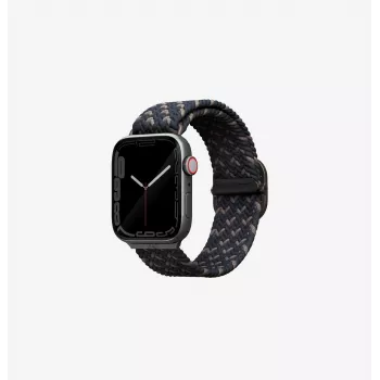 UNIQ Aspen Braided Solo Loop Watch Strap, Apple Watch 38/40/41mm Series 1-9/SE/SE2/SE3 - Citrus Pink