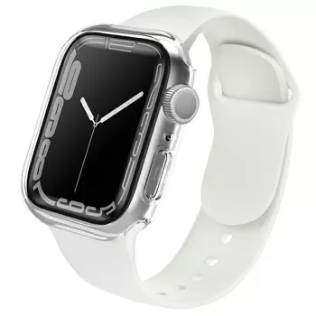 UNIQ Legion Dėklas, skirtas Apple Watch Series 7/8/9 41mm, Skaidrus