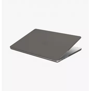 UNIQ Claro Hard Shell Case, skirta MacBook Pro 14 inch M1/M2/M3/M4/M5 (2021-2026) - Smoke Matt Grey