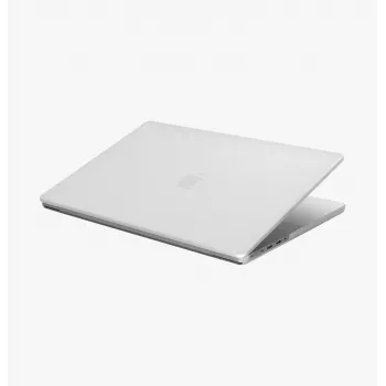 UNIQ Claro Hard Shell Case, skirta MacBook Pro 14 inch M1/M2/M3/M4/M5 (2021-2026) - Smoke Matt Grey