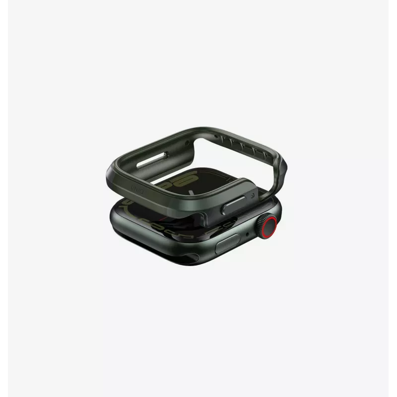 UNIQ Valencia Case for Apple Watch Series 4/5/6/7/8/9/SE/SE2/SE3 40/41mm Graphite