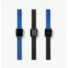 UNIQ Revix Reversible Magnetic Strap for Apple Watch Series 1/2/3/4/5/6/7/8/9/SE/SE2/SE3/Ultra/Ultra 2/Ultra 3 42/44/45/49mm White-Blue