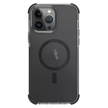 UNIQ Combat Case, skirta iPhone 14 Pro 6,1 colio, MagClick įkrovimas, Concrete Charcoal