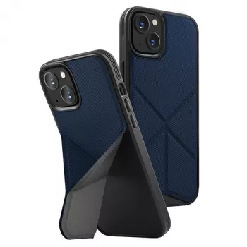 UNIQ Transforma Folio Case, skirta iPhone 14 Plus / 15 Plus 6,7 col., Magclick įkrovimas, elektrinė mėlyna