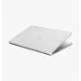 UNIQ Claro Hardshell Case, skirta „MacBook Air 13 inch“ M2 (2022) / M3 (2024) / M4 (2025) / M5 (2026) – matinis permatomas