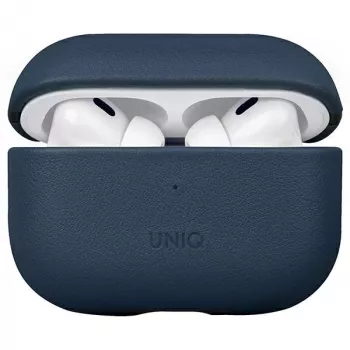 UNIQ Terra Dėklas, skirtas AirPods Pro 2nd Gen (2022/2023), natūrali oda - Space Blue