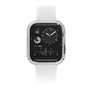 UNIQ Nautic Case, skirtas Apple Watch Series 7/8/9 41 mm, skaidrus/balandžio pilkas